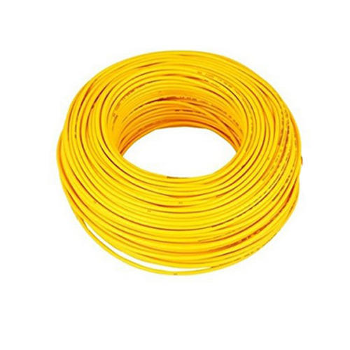 سیم 1.5*1 زرد ثمین