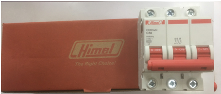  کلید مینیاتوری سه پل 63 آمپر هیمل - HIMEL