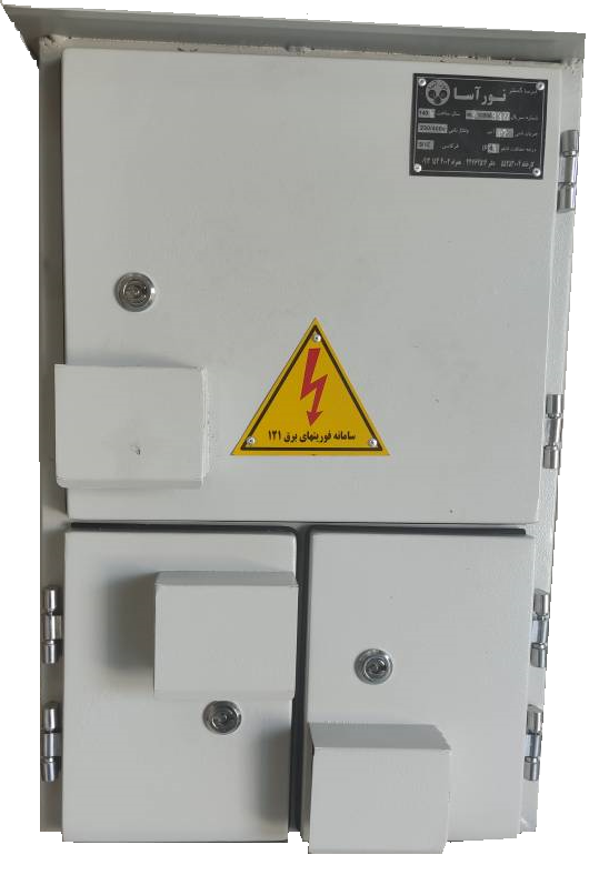 تابلوی کنتور تیر کمری یک کنتور