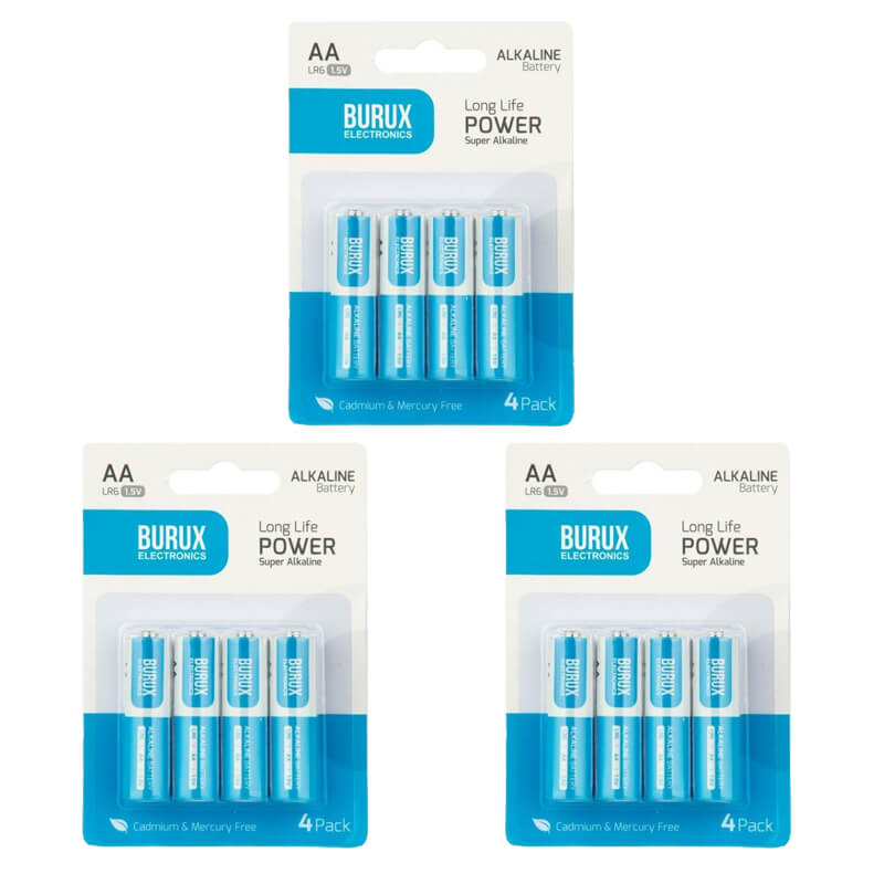 سه پک آلکالاین (4 عددی)  - بلیستر- AA